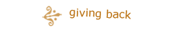 giving back